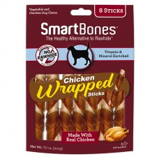 SmartBones Chicken Wrapped Sticks Regular Dog Chews 200g (8 sticks)