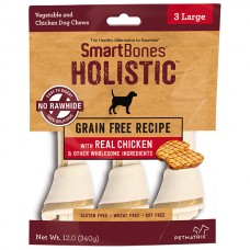 SmartBones Holistic Grain Free Chicken Large Dog Chews 340g (3pcs)