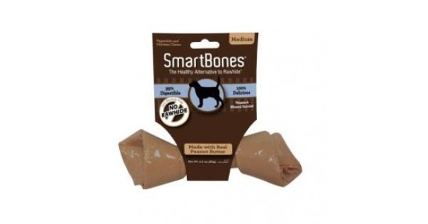 Smartbones Peanut Butter Belly Band Medium Dog Chews 1pc Pet Master Singapore