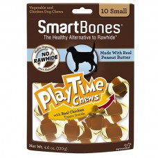SmartBones Peanut Butter PlayTime Small Dog Chews 130g (10pcs)