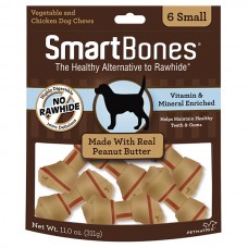 SmartBones Peanut Butter Small Dog Chews 311g (6pcs)