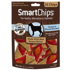 SmartBones Peanut Butter SmartChips Dog Chews 189g (20pcs)