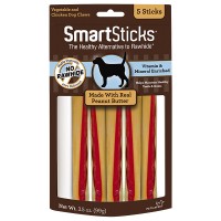 SmartBones Peanut Butter SmartSticks Dog Chews 99g (5 sticks)