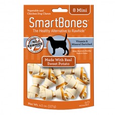 SmartBones Sweet Potato Mini Dog Chews 127g (8pcs)