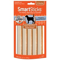 SmartBones Sweet Potato SmartSticks Dog Chews 99g (5 sticks)