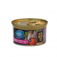 Snappy Tom Grain Free BBQ Chicken with Whitefish Tuna & Roe Cat Canned Food 85g  (24 Cans)
