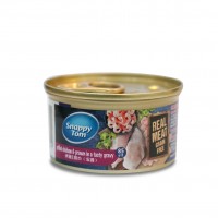 Snappy Tom Grain Free Grilled Chicken & Prawn In A Tasty Gravy Cat Canned Food 85g (24 Cans)