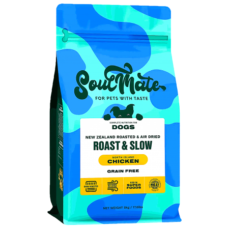 SoulMate Dog Baked & Air Dried Roast & Slow North Island Chicken 8kg