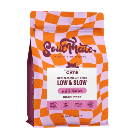 SoulMate Cat Air Dried Low & Slow High Country Red Meat 500g