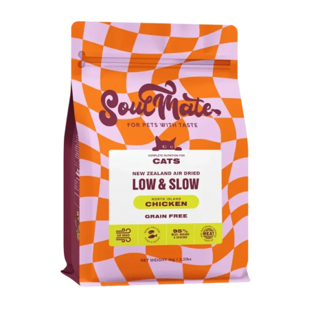 SoulMate Cat Air Dried Low & Slow North Island Chicken 500g