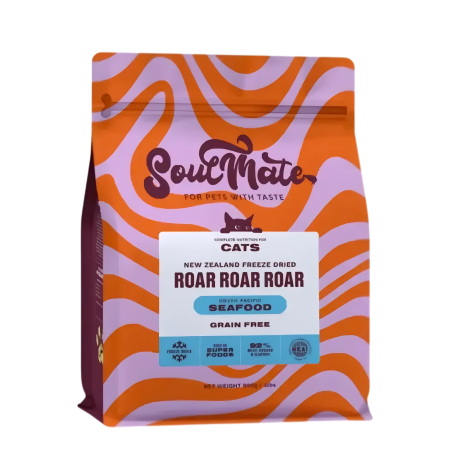 SoulMate Cat Freeze Dried Roar Roar Roar South Pacific Seafood 400g