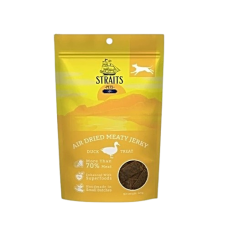 Straits Pets Dog Treat Air Dried Meaty Jerky Duck 100g
