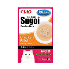 Ciao Sugoi Pouch Chic Fillet & Scallop 40g