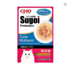 Ciao Sugoi Pouch Tuna Katsuo Scallop w/Chic Dried Bonito 40g