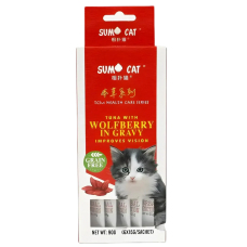 Sumo Cat Treat Tuna w/Wolfberry in Gravy 90g