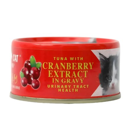 Sumo Cat Canned Food Gravy Tuna w/Cranberry Extract 80g x24