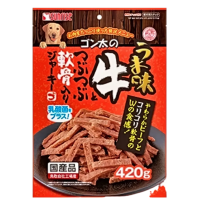 Sunrise Dog Treats Gonta's Soft Beef w/Cartilage 420g Sunrise Dog Treats Gonta's Soft Beef w/Cartilage 420g