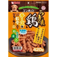 Sunrise Dog Treats Gonta's Soft Chic & Cheese w/Cartilage & Yellow Veg 420g Sunrise Dog Treats Gonta's Soft Chic & Cheese w/Cartilage & Yellow Veg 420g