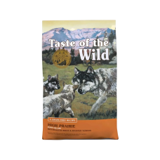 Taste of the Wild High Prairie Puppy Recipe with Roasted Bison & Roasted Venison Dog Dry Food 12.2kg