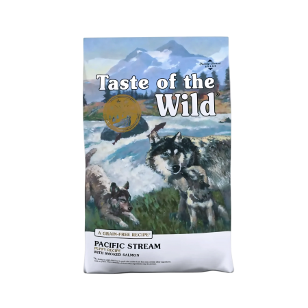 Taste of the Wild Pacific Stream (Puppy) With Smoked Salmon Dog Dry Food 12.2kg