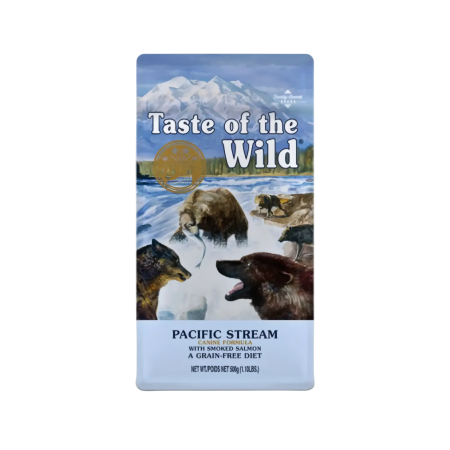 Taste of the Wild Pacific Stream With Smoked Salmon Dog Dry Food 500g