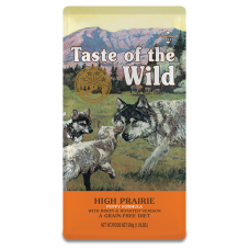 Taste of the Wild High Prairie Puppy Recipe with Roasted Bison & Roasted Venison Dog Dry Food 500g
