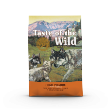 Taste of the Wild High Prairie Puppy Recipe with Roasted Bison & Roasted Venison Dog Dry Food 12.2kg