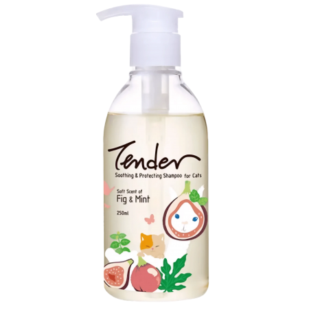 Tender Cat Soothing & Protecting Shampoo Fig & Mint 250ml