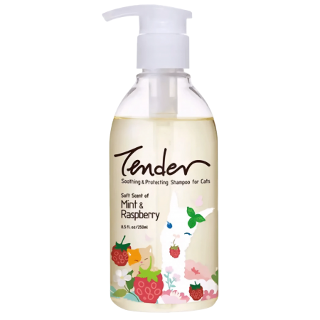 Tender Cat Soothing & Protecting Shampoo Mint & Raspberry 250ml