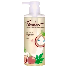Tender Dog Soothing & Protecting Shampoo Fig & Mint 4000ml Tender Dog Soothing & Protecting Shampoo Fig & Mint 4000ml