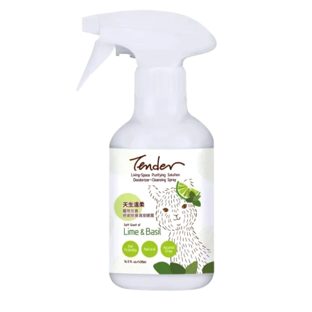 Tender Pets Living-space Purifying Solution Deodorising & Cleaning Spray 430ml