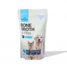 The Art of Whole Food Chicken Bone Broth For Dogs & Cats 500g (3packs)