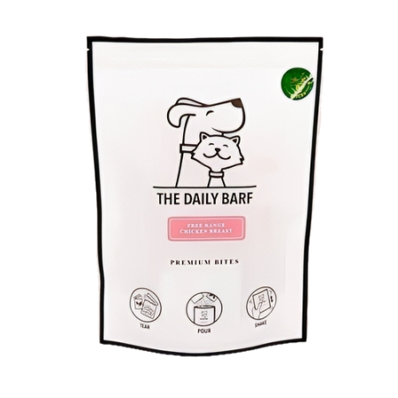 The Daily Barf Pet Treat Dehydrated Chicken Breast 90g