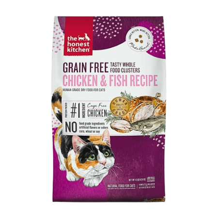 The Honest Kitchen Cat Whole Food Clusters Chicken & Fish 4lbs