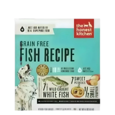 The Honest Kitchen Dog Dehydrated Grain-Free Fish 4lbs