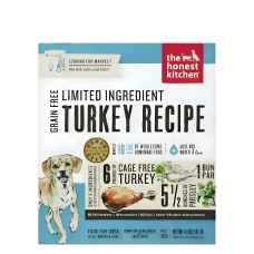 The Honest Kitchen Dog Dehydrated Limited Ingred Turkey 4lbs