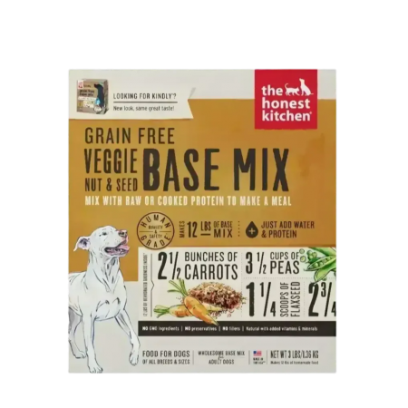 The Honest Kitchen Dog Dehydrated Veggie, Nut & Seed Base Mix 3lbs