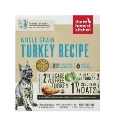 The Honest Kitchen Dog Dehydrated Whole-Grain Turkey 2lb