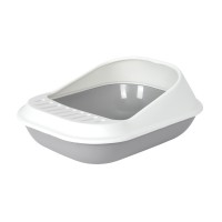 Tom Cat Pakeway Small Anti-tracking Litter Tray White And Grey 