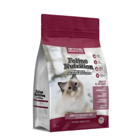 Top Ration Cat Dry Food Feline Nutrition All Life Stages 1.8kg