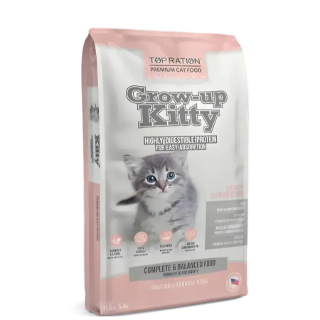 Top Ration Cat Dry Food Grow-Up Kitty 5.4kg