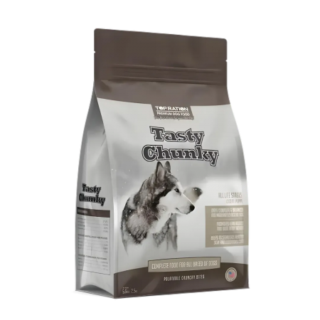 Top Ration Dog Dry Food Tasty Chunky All Life Stages 2.5kg