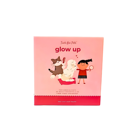 Tuck Kee Pets Glow Up Skin & Coat w/Anti-Allergy 60g (30 Sachets)