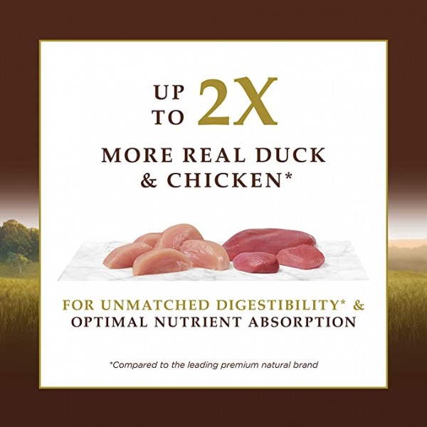 Instinct Ultimate Protein Recipe Grain-Free Recipe with Real Duck Cat Dry Food 4lb