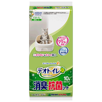 Unicharm Anti-bacterial Sheets Fragrance Free (10pcs/Pack) (3 Packs)