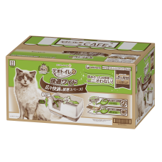 Unicharm Deo Toilet Wide Cat Litter System House for Cat