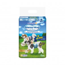Unicharm Absorbent Diaper Medium for Male Dogs (42 pcs)