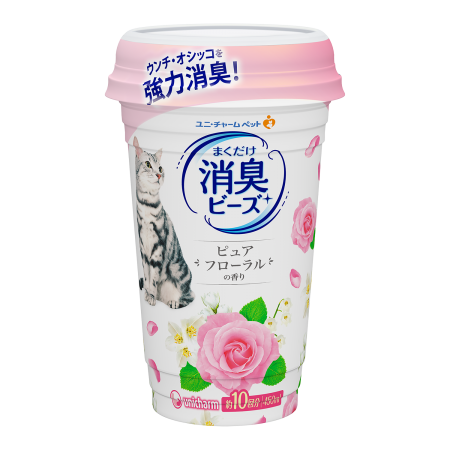 Unicharm Litter Beads Deodorising Floral 450ml