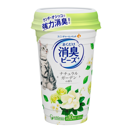 Unicharm Litter Beads Deodorising Garden 450ml