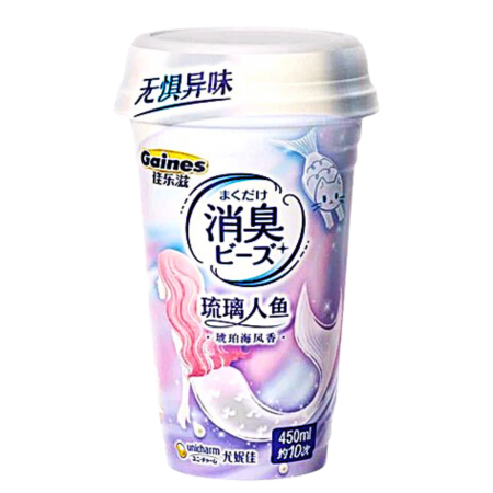 Unicharm Litter Beads Deodorising Sea Breeze 450ml